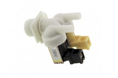 Клапан 2/180 с тонкими выходами для стиральной машины Bosch 265772 (не оригинал)