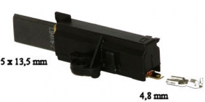 Щетки двигателя (1 шт) для стиральной машины AEG Type R 8996454305690