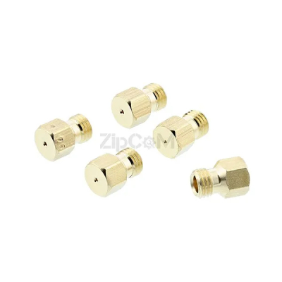 Набор форсунок (5 шт, LPG G30-30 mbar) горелки 50267343007 для газовых плит Zanussi