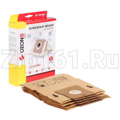 Мешки Ozone 5шт для пылесоса Samsung P-03