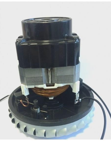 Двигатель пылесоса 1000W низкий одностадийный (моющий)  H- 126 мм  D-120 мм