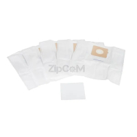 Набор мешков микроволокно (5шт) 4900 + фильтр мотора 900196133 для пылесосов Menalux